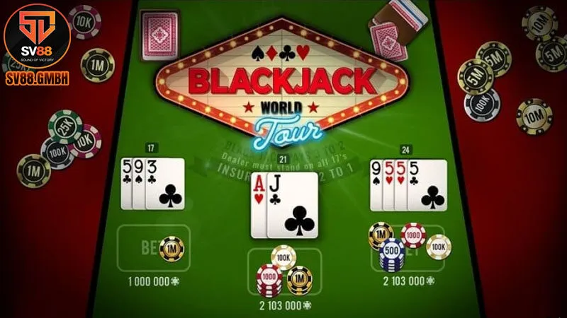 Hướng Dẫn Chơi Blackjack Tại SV88